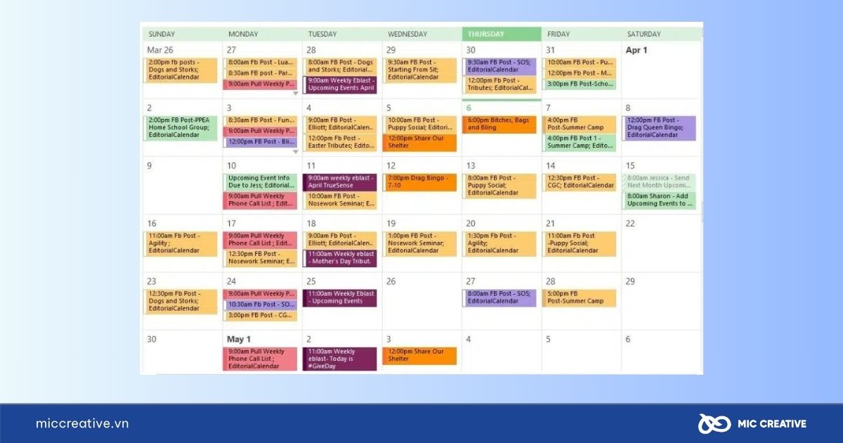 Mẫu Content Plan là gì?
