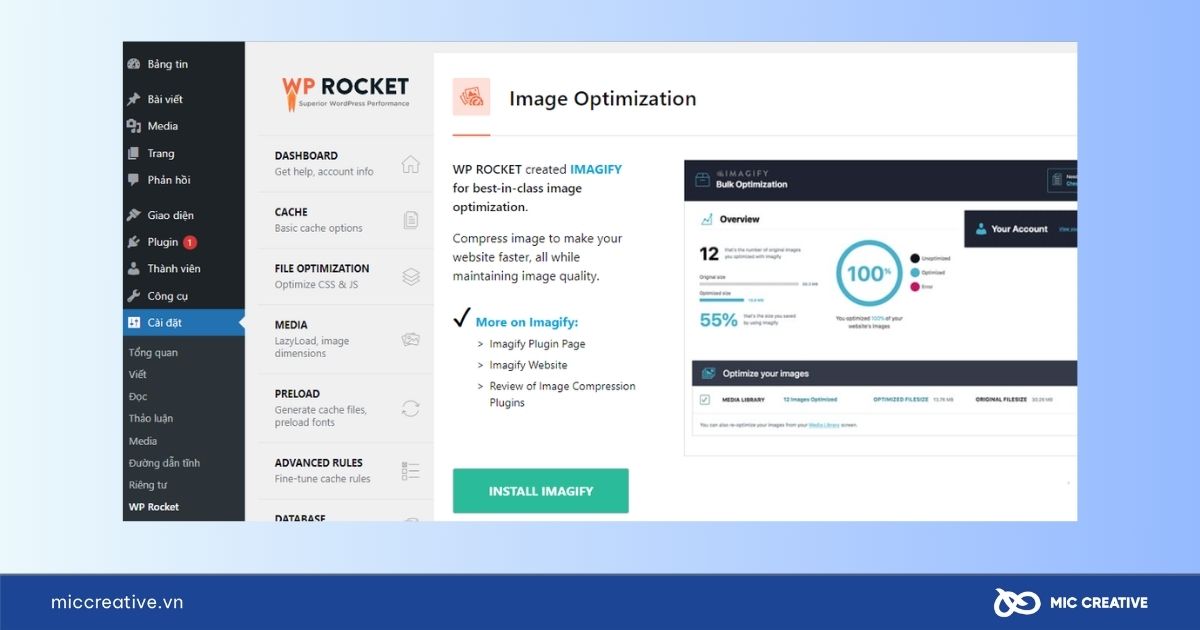 Plugin WP Rocket