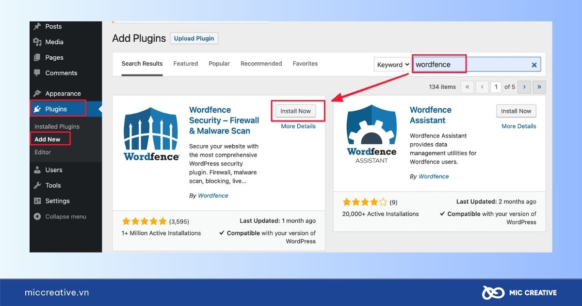 Plugin Wordfence