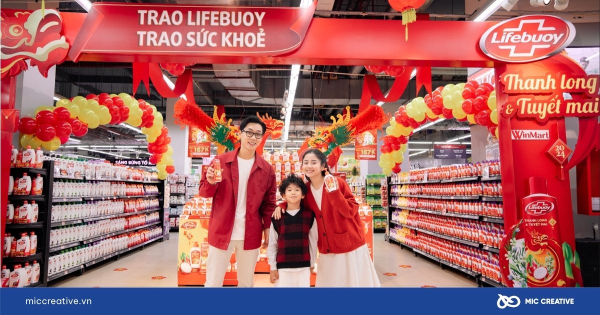 Sản phẩm Lifebuoy được phân phối bởi WinCommerce