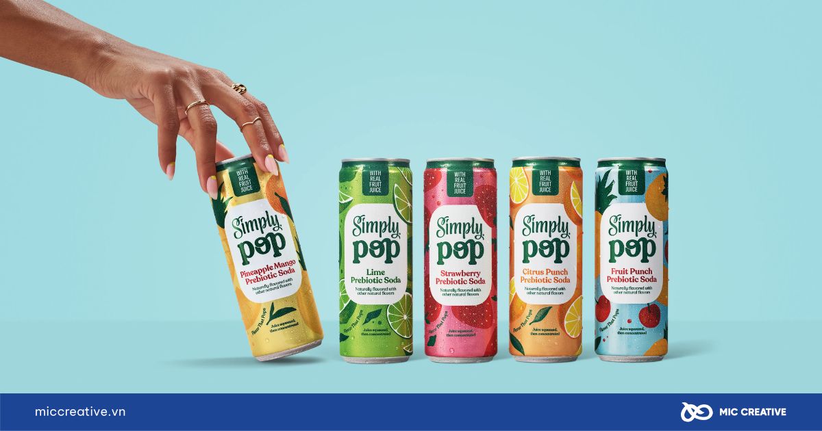 Simply Pop - Sản phẩm chinh phục thị trường nước giải khát mới