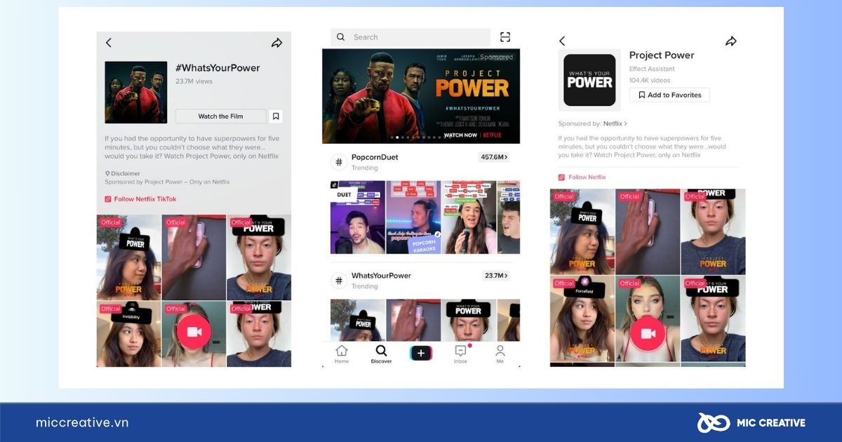 Tạo chiến dịch Hashtag Challenge 