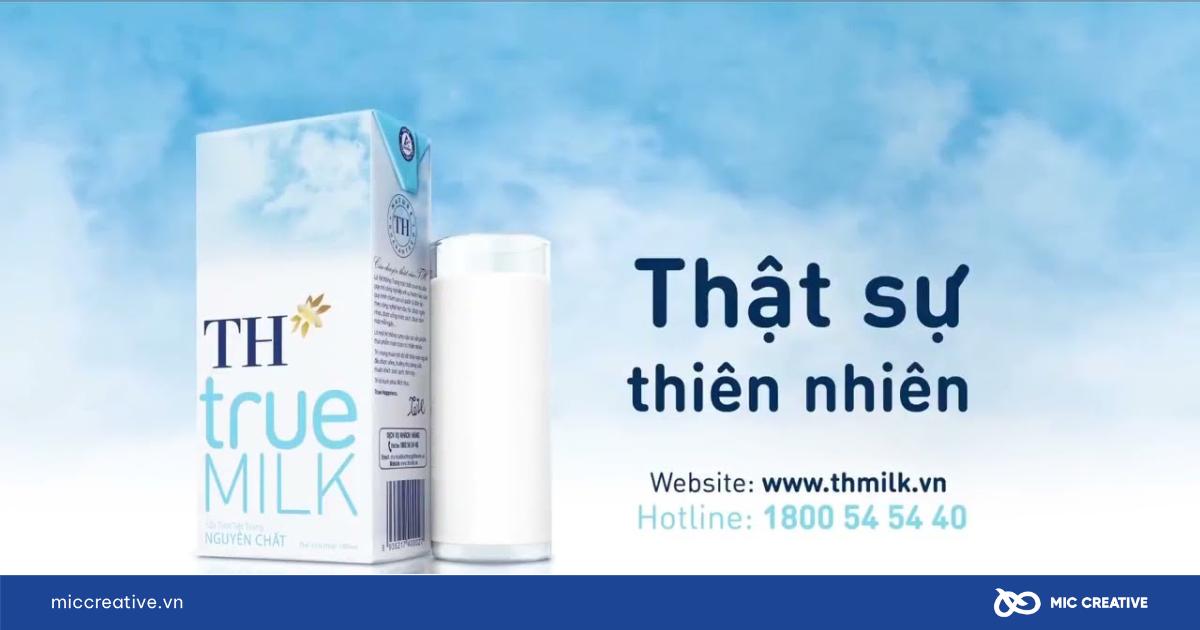 Thật sự thiên nhiên là giá trị cốt lõi của sản phẩm sữa TH True Milk