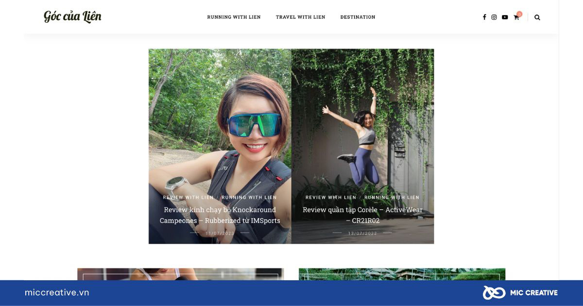 Website blog cá nhân