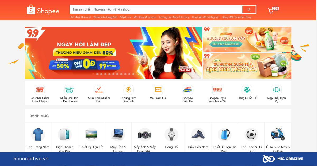 Website thương mại điện tử