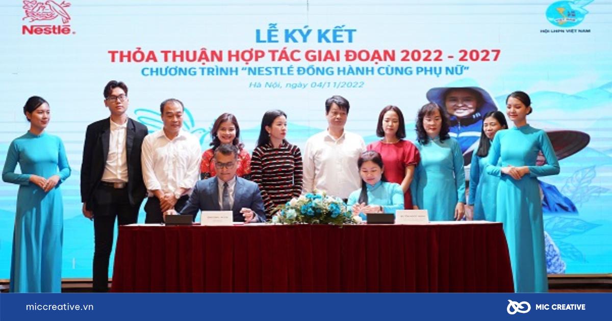 Ký kết thỏa thuận hợp tác giữa Nestle Việt Nam và Hội LHPN Việt Nam