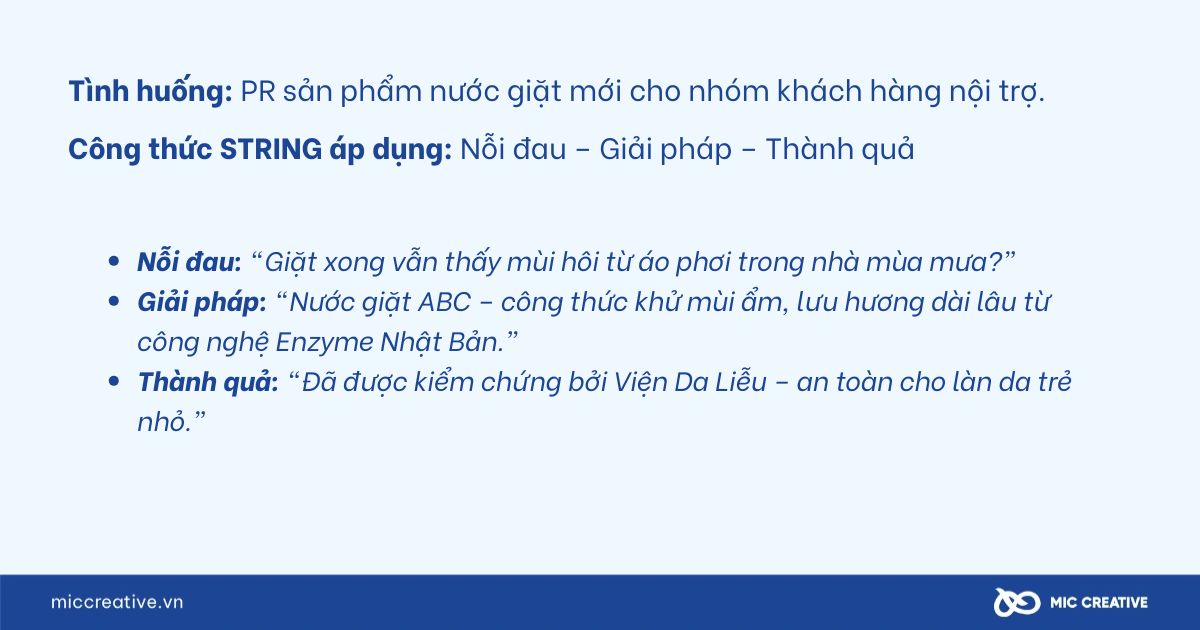 công thức strings