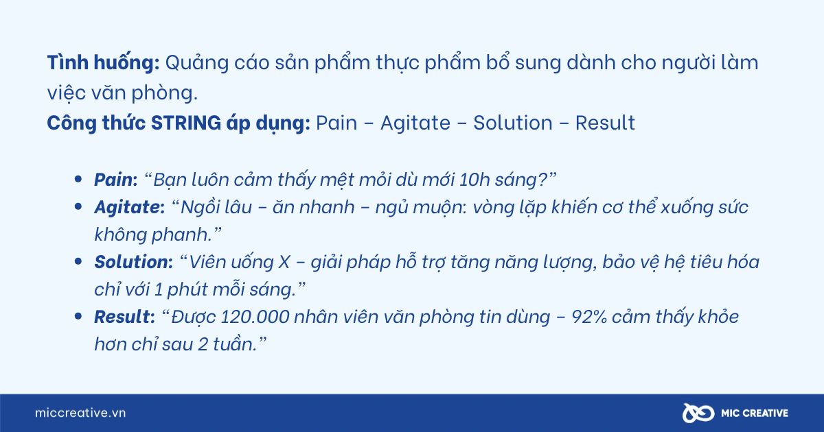 công thức strings