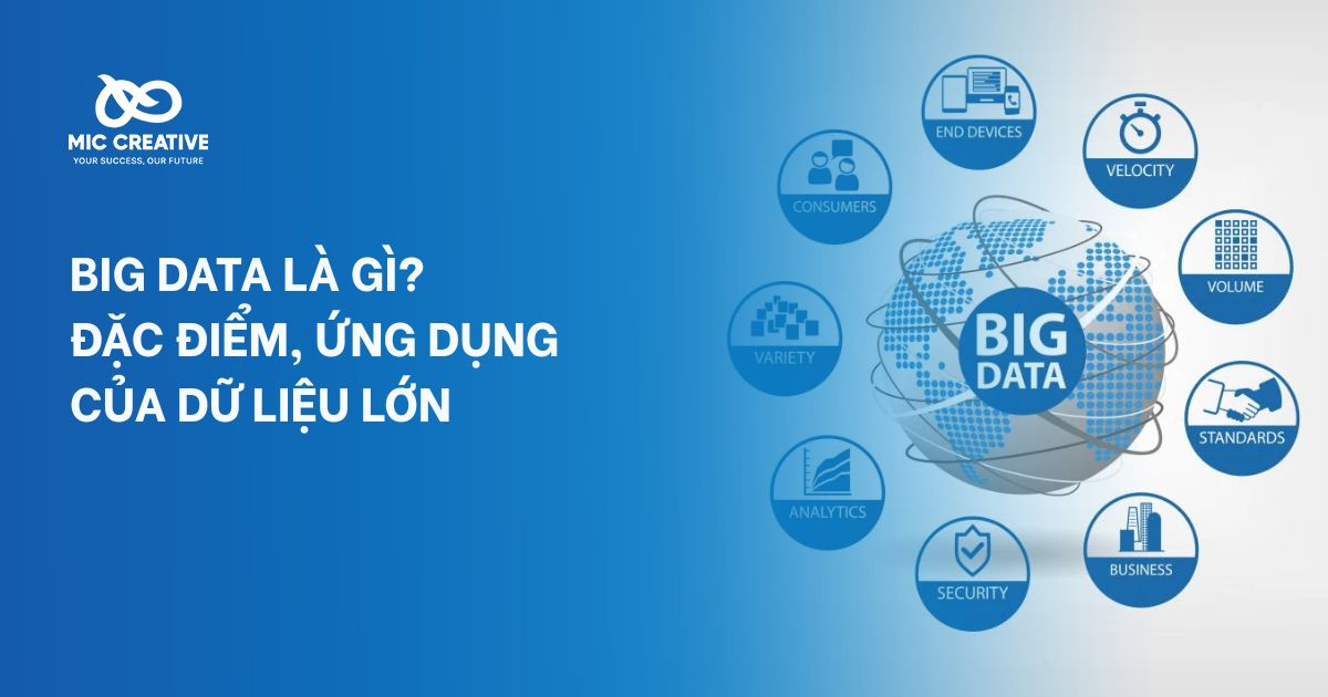 Big Data là gì? Đặc điểm, ứng dụng của dữ liệu lớn