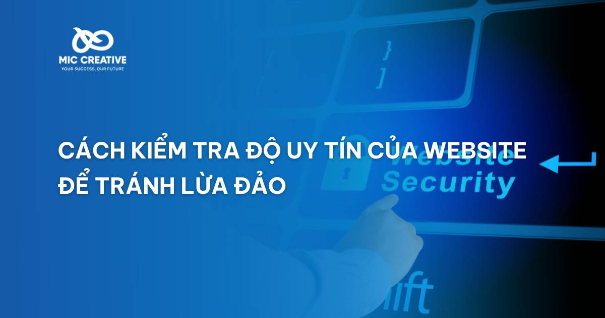 kiểm tra độ uy tín của web