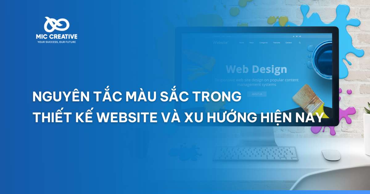 màu sắc trong thiết kế website