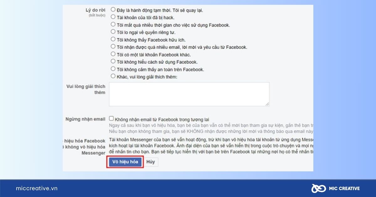 cách khóa trang cá nhân facebook