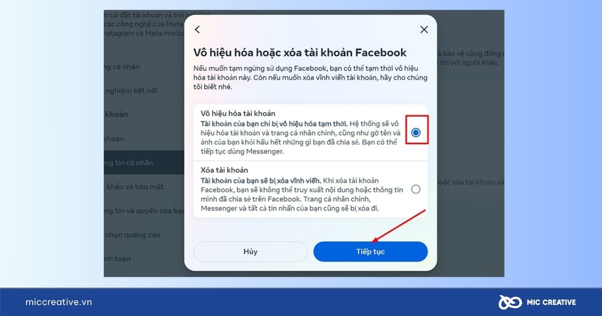 cách khóa trang cá nhân facebook