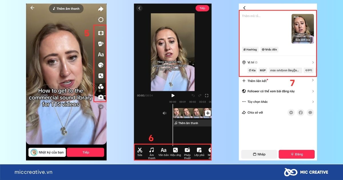 Chỉnh sửa video và tối ưu nội dung trước khi đăng