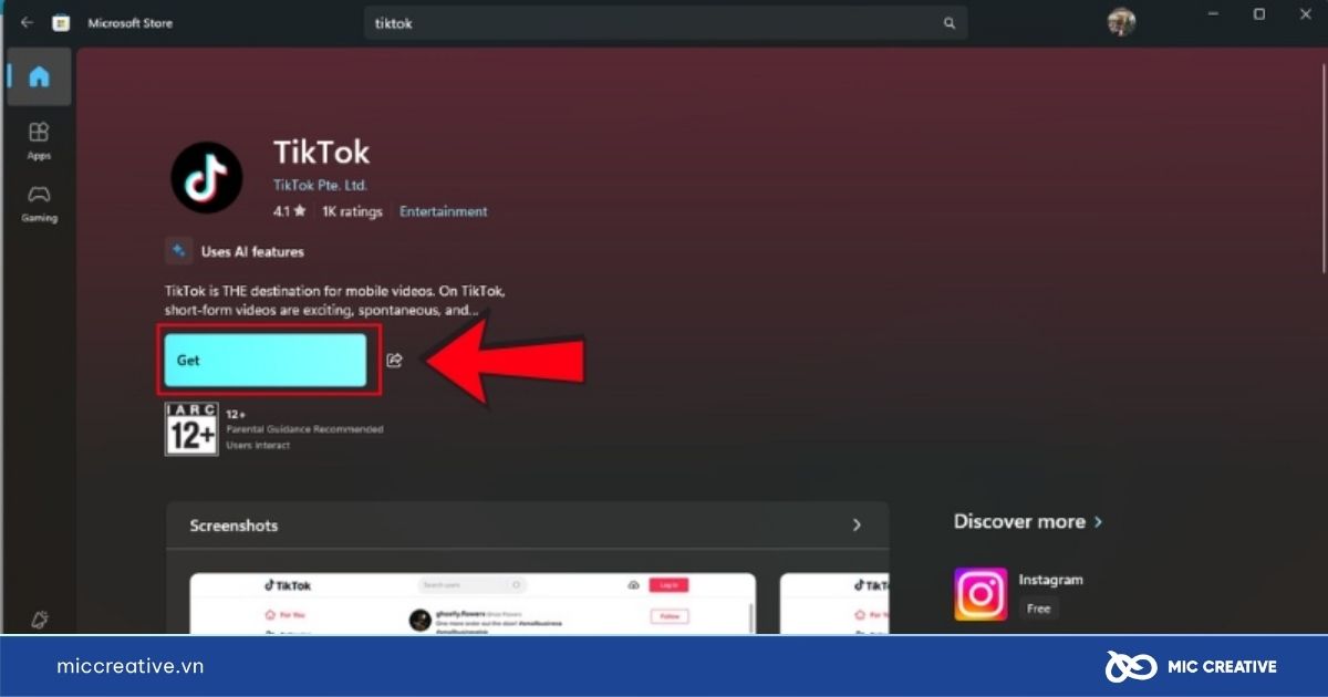 tải tiktok về máy tính