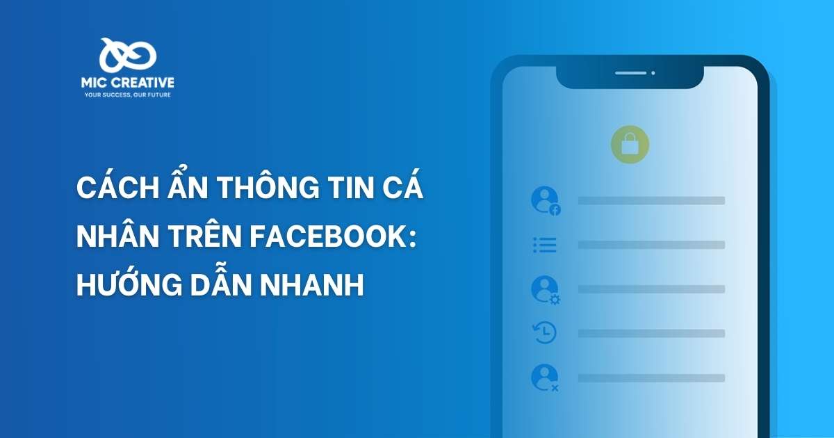 cách ẩn thông tin cá nhân trên facebook