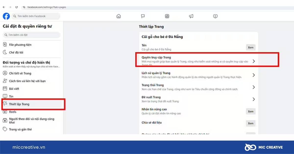 cách gỡ trang fanpage trên facebook