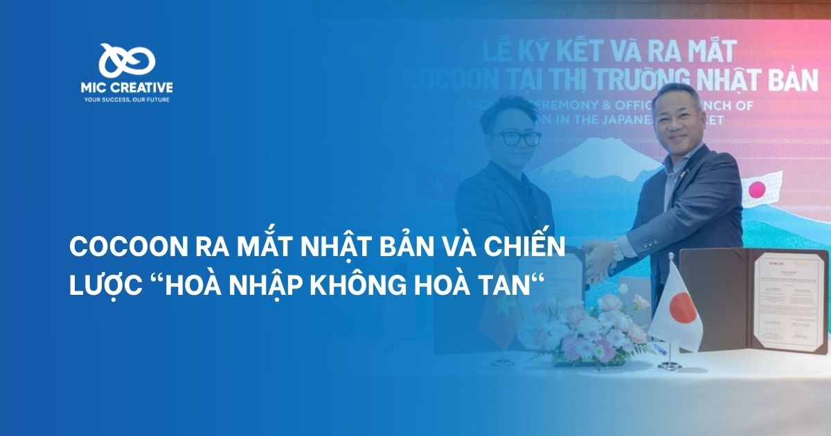 Cocoon ra mắt Nhật Bản và chiến lược 