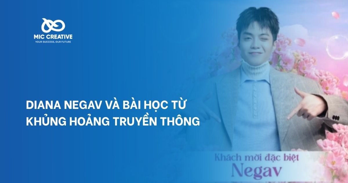 Diana Negav và bài học từ khủng hoảng truyền thông