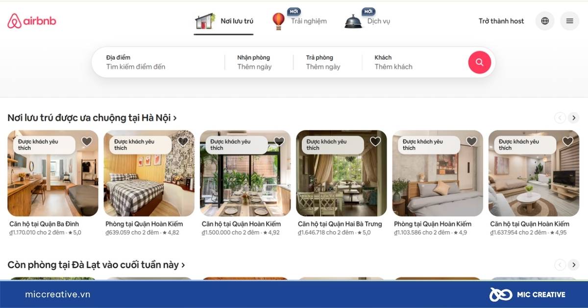 Layout website