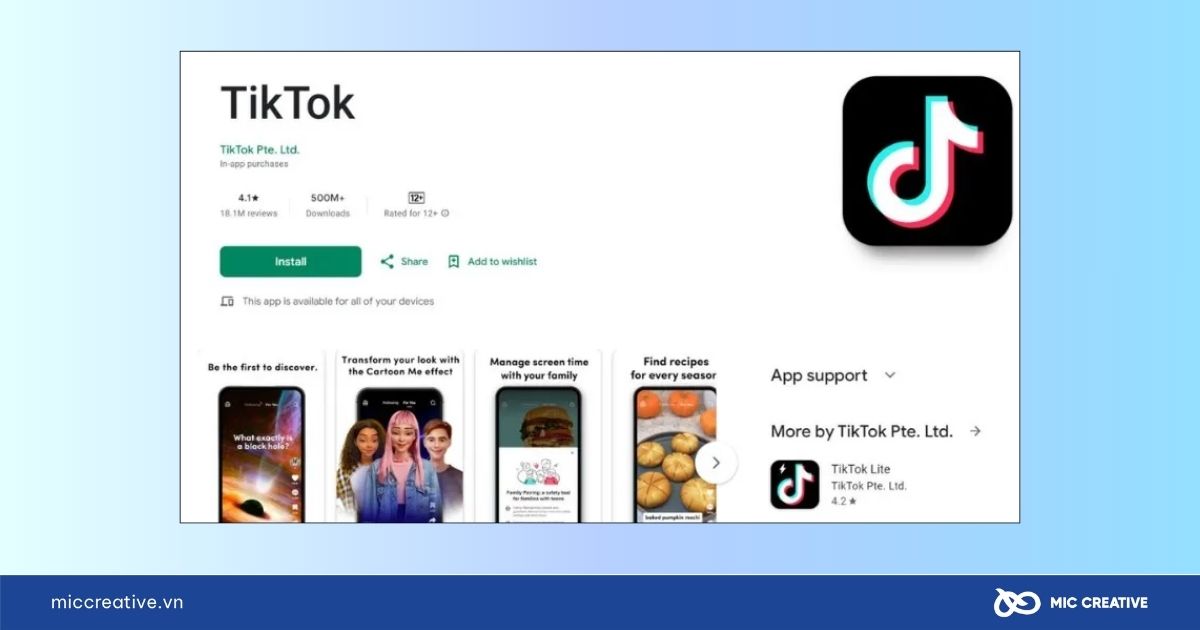 Cách chụp hình trên TikTok