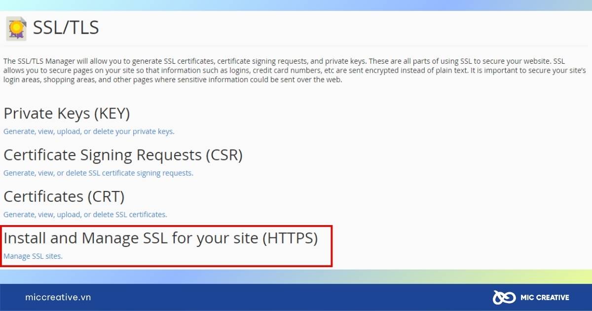 Free ssl