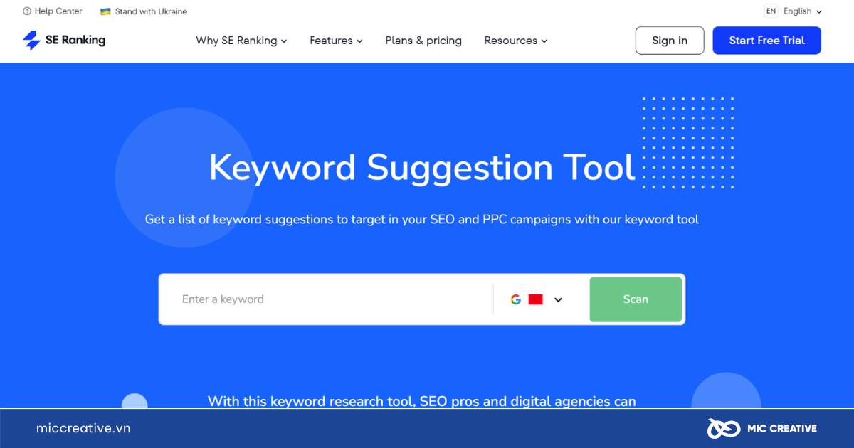phần mềm seo từ khóa miễn phí