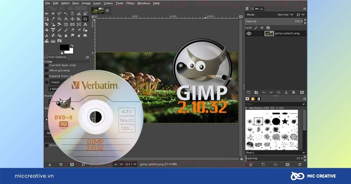 Phần mềm thiết kế giao diện website mã nguồn mở GIMP