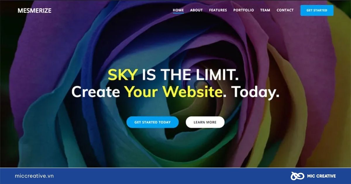 Theme WordPress Mesmerize
