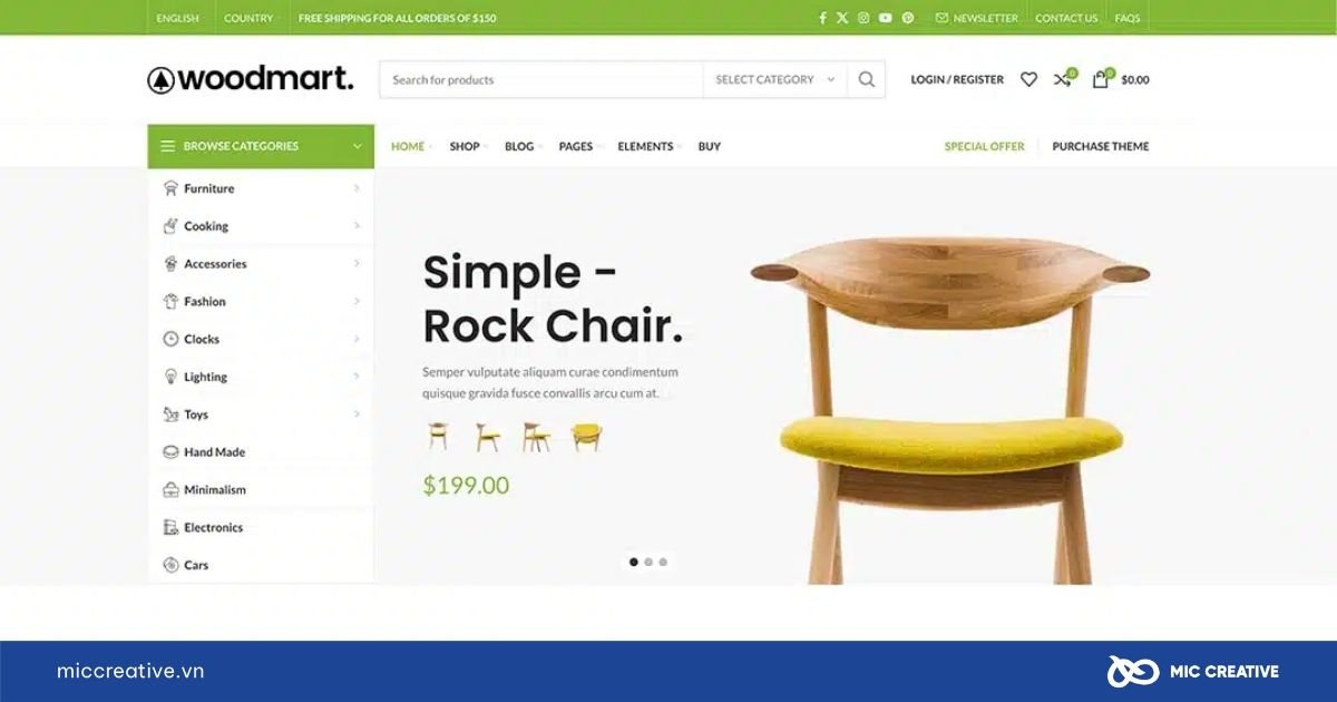 Theme WordPress WoodMart