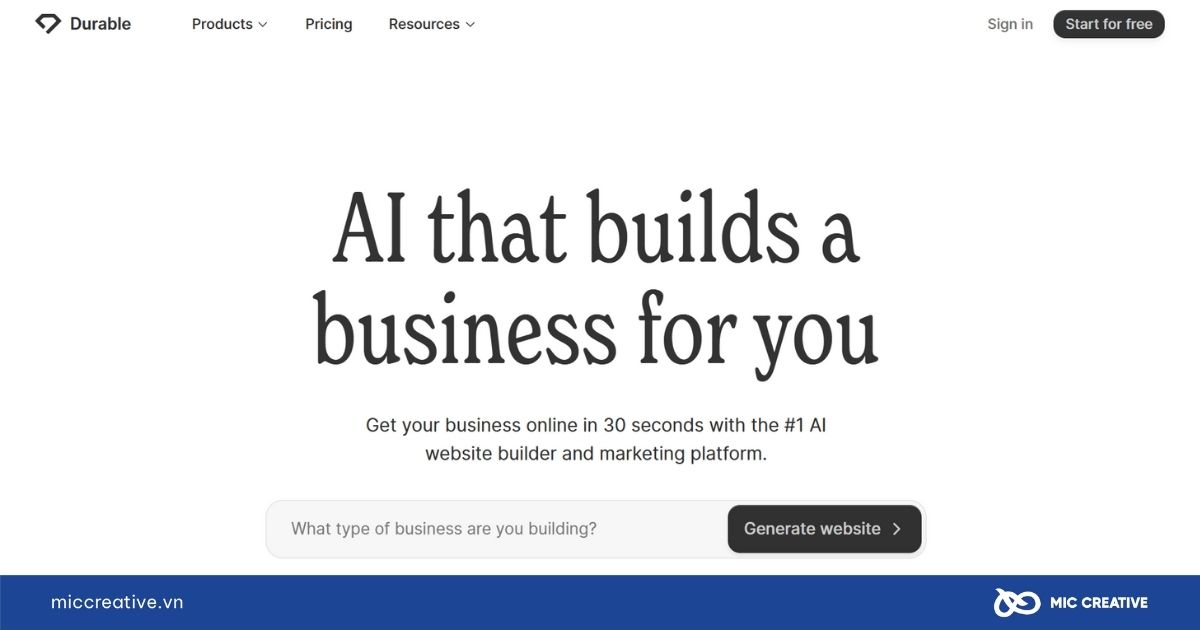 Durable.co