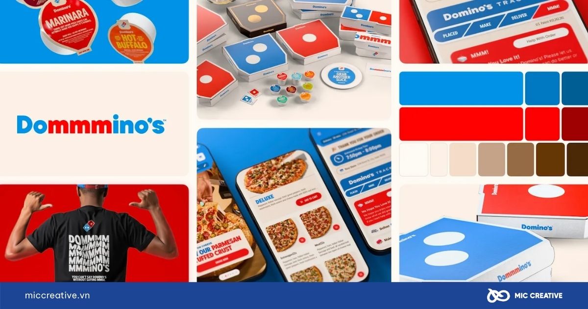 Domino’s làm mới thương hiệu sau hơn một thập kỷ