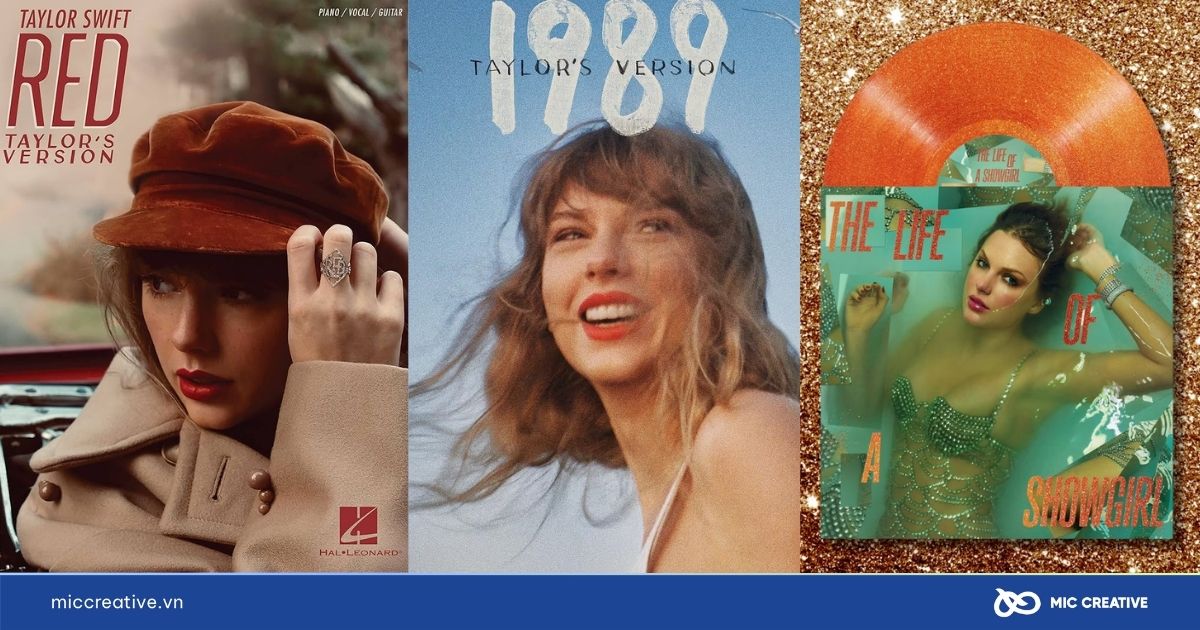 Taylor Swift biến hóa đa dạng ở mỗi sản phẩm âm nhạc 