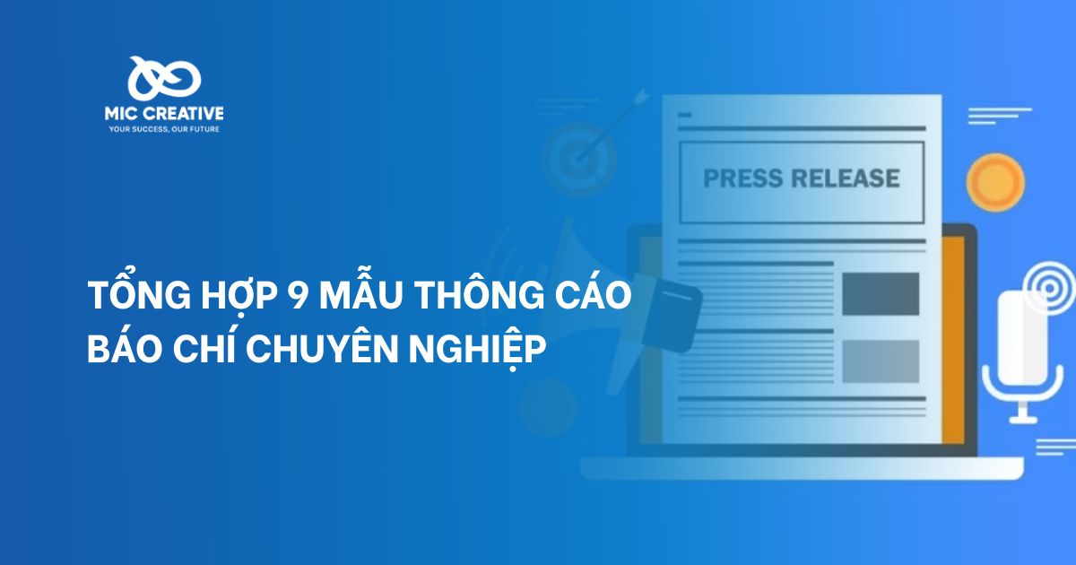 mẫu thông cáo báo chí